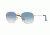 Ray-Ban RB3548N Sunglasses 90353F-51 - Copper Frame, Clear Gradient Blue Lenses
