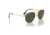 Ray-Ban RB3648M The Marshal II Sunglasses, Legend Gold Frame, Green Lens, 52, RB3648M-923931-52