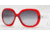 Ray-Ban RB4098 SV Prescription Sunglasses - Shiny Red Transparent Frame / 60 mm Prescription Lenses, 740-8G-6014