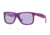 Ray-Ban RB4165 Sunglasses 60894V-55 - Rubber Fuchsia Frame, Grey Mirror Violet Lenses