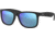 Ray-Ban RB4165 Sunglasses 622/55-51 - Black Rubber Frame, Green Mirror Blue Lenses