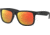 Ray-Ban RB4165 Sunglasses 622/6Q-51 - Rubber Black Frame, Brown Mirror Orange Lenses