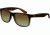 Ray-Ban RB4165 Sunglasses 854/7Z-5116 - Rubber Brown On Grey Frame, Green Gradient Lenses