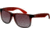 Ray-Ban RB4165 Sunglasses 856/11-55 - Rubber Red/Grey Trasparent