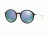 Ray-Ban RB4222 Progressive Prescription Sunglasses RB4222-61684V-50 - Lens Diameter 50 mm, Frame Color Shot Violet Rubber
