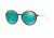 Ray-Ban RB4222 Progressive Prescription Sunglasses RB4222-61693R-50 - Lens Diameter 50 mm, Frame Color Shot Green Rubber