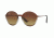 Ray-Ban RB4222 Progressive Prescription Sunglasses RB4222-622413-50 - Lens Diameter 50 mm, Frame Color Brown Shot On Black