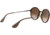 Ray-Ban RB4222 Sunglasses 865/13-50 - Dark Rubber Havana Frame, Gradient Brown Lenses