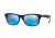 Ray-Ban RB4223 Sunglasses 601S55-55 - Matte Black Frame, Light Green Mirror Blue Lenses