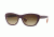 Ray-Ban RB4227 Sunglasses 619213-55 - Top Mat Violet On Orange Frame, Brown Gradient Dark Brown Lenses
