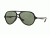Ray-Ban RB4235F Sunglasses 901-59 - Black Frame, Green Lenses