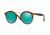 Ray-Ban RB4256 Sunglasses 60923R-46 - Matte Havana Frame, Green Mirror Green Lenses