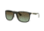 Ray-Ban RB4313 Sunglasses 601SE8-58 - Matte Black Frame, Green Gradient Brown Lenses