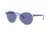 Ray-Ban RB4371 Sunglasses 640176-55 - Trasparent Light Blue Frame, Violet Lenses