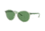 Ray-Ban RB4371 Sunglasses 6402/2-55 - Trasparent Green Frame, Green Lenses