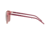 Ray-Ban RB4387F Progressive Prescription Sunglasses, 55mm, Transparent Pink, RB4387F-126575-55-PRO