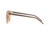 Ray-Ban RB4387F Progressive Prescription Sunglasses, 55mm, Trasparent Light Brown, RB4387F-126774-55-PRO