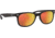 Ray-Ban RJ9052S New Wayfarer Sunglasses - Kid's, 100S6Q-47 - Matte Black Frame, Red Multilayer Lenses