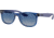 Ray-Ban RJ9052S New Wayfarer Sunglasses - Kid's, Transparent Blue, Light Grey Gradient Dark Blue, 48, RJ9052S-70624L-48