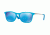 Ray-Ban RJ9061S Progressive Prescription Sunglasses RJ9061S-701155-49 - Lens Diameter 49 mm, Frame Color Azure Fluo Trasparent Rubber