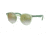Ray-Ban RJ9064S Single Vision Prescription Sunglasses, 44mm, Green, RJ9064S-7053W0-44-SV