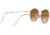 Ray-Ban ROUND METAL M RB3447JM Sunglasses 919651-50 - , Clear Gradient Brown Lenses