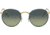 Ray-Ban ROUND METAL M RB3447JM Sunglasses 9196BH-50 - , vintage green gradient blue Lenses