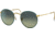 Ray-Ban ROUND METAL M RB3447JM Sunglasses 9196BH-50 - , vintage green gradient blue Lenses
