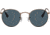 Ray-Ban Round Metal Sunglasses - Men's, Antique Copper Frame, Blue 53 mm Lenses, RB3447-9230R5-53