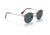 Ray-Ban Round Metal Sunglasses - Men's, Antique Copper Frame, Blue 53 mm Lenses, RB3447-9230R5-53