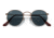 Ray-Ban Round Metal Sunglasses - Men's, Antique Copper Frame, Blue 53 mm Lenses, RB3447-9230R5-53