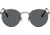 Ray-Ban Round Metal Sunglasses - Men's, Antique Gunmetal Frame, Dark Grey 53 mm Lenses, RB3447-9229B1-53