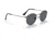 Ray-Ban Round Metal Sunglasses - Men's, Antique Gunmetal Frame, Dark Grey 53 mm Lenses, RB3447-9229B1-53