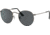 Ray-Ban Round Metal Sunglasses - Men's, Antique Gunmetal Frame, Dark Grey 53 mm Lenses, RB3447-9229B1-53