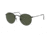 Ray-Ban Round Metal Sunglasses - Men's, Gold Frame, G-15 Green 53 mm Lenses, RB3447-919931-53