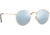 Ray-Ban ROUND METAL RB3447N Sunglasses 001/30-50 - Shiny Gold Frame, Grey-Flash Lenses