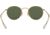 Ray-Ban ROUND METAL RB3447N Sunglasses 001-53 - Arista Frame, Crystal Green Lenses