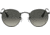 Ray-Ban ROUND METAL RB3447N Sunglasses 002/71-53 - Black Frame, Gray Green Lenses