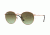 Ray-Ban Round Metal Sunglasses - Men's, Bronze/Copper Frame, Green Gradient Brown 50 mm Lenses, RB3447-9002A6-50