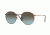 Ray-Ban Round Metal Sunglasses - Men's, Bronze/Copper Frame, Blue Gradient Brown 50 mm Lenses, RB3447-900396-50