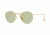 Ray-Ban Round Metal Sunglasses - Men's, Gold Frame, Green 50 mm Lenses, RB3447-90644C-50