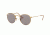 Ray-Ban Round Metal Sunglasses - Men's, Gold Frame, Grey 50 mm Lenses, RB3447-9064V8-50