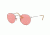 Ray-Ban Round Metal Sunglasses - Men's, Silver Frame, Pink 50 mm Lenses, RB3447-9065V7-50