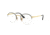 Ray-Ban RX3947V Eyeglass Frames 2946-51 - Gold On Top Black Frame