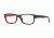 Ray-Ban RX5268 Eyeglass Frames 5180-52 - Top Grey On Red Frame