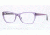 Ray-Ban RX5298 Single Vision Prescription Eyeglasses 5230-55 - Trasparent Violet Frame, Demo Lens Lenses