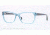 Ray-Ban RX5298 Single Vision Prescription Eyeglasses 5235-55 - Trasparent Blue Frame, Demo Lens Lenses