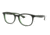 Ray-Ban RX5356 Single Vision Prescription Eyeglasses, 54mm, Tortoise/Green, RX5356-2383-54-SV