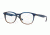 Ray-Ban RX5356 Single Vision Prescription Eyeglasses 5765-54 - Gradient Blue On Stripped Grey Frame