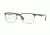 Ray-Ban RX6344 Bifocal Prescription Eyeglasses 2862-54 - Top Brushed Dark Brown On Gunm Frame